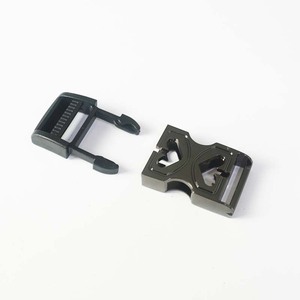 Side Release Buckle Zinc Alloy Gunmetal K602 25 Wear Resistant Durable For Bags Backpacks <b>Webbing</b> Hardware Accessories - Product Image 2
