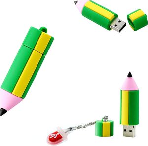 Gitra biểu tượng tùy chỉnh in ấn bút chì Pendrive 4GB 8GB 32GB 16GB 64GB văn phòng phẩm thumb drive 2.0 3.0 USB <span class=keywords><strong>Memory</strong></span> Stick <span class=keywords><strong>128GB</strong></span> - Product Image 2