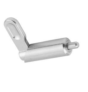 K0640 Poussoir d'indexage à came en acier inoxydable, version lisse, poignée en E, manchon non revêtu, dispositif de positionnement rapide et de verrouillage - Product Image 2