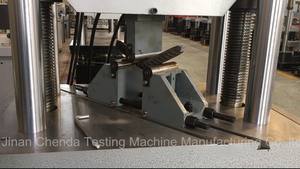 מכונת בדיקת לחץ הידראולי chenda 1000kn עם דיוק 1% 2-שנה עיצוב ארבעה עמודים - Product Image 4