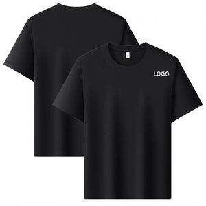 เสื้อยืดผู้ชายผ้าโพลีเอสเตอร์คอตตอนไลโอเซลล์พิมพ์ลายคุณภาพสูง ระบายอากาศได้ดี เหมาะสำหรับออกกำลังกาย วิ่ง และใส่ได้ทั้งชายและหญิง - Product Image 2