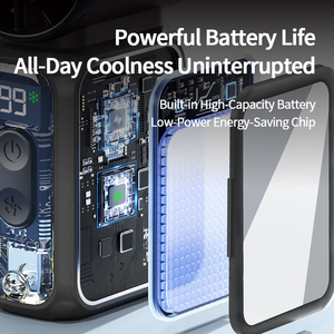 Ventilador de Mano Portátil Mini USB Recargable, Funciona con Batería, para Viajes, Campamentos, Uso en Hoteles y <span class=keywords><strong>Playa</strong></span> - Product Image 4