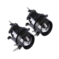 Par de 3,0 pulgadas de bi-xenon HID Kit de lente de proyector de luz antiniebla de coche para BMW Toyota Nissan Valeo faro alto haz bajo luz blanca
