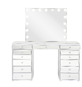 Professional Girls <strong>Modern</strong> <strong>Dressing</strong> <strong>Table</strong> <strong>With</strong> Full Length <strong>Mirrors</strong> <strong>Mirror</strong> - Product Image 2