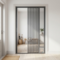 Nouvelle conception 2026 – Porte pliante moderne anti-moustiques avec ouïe-maison pour animaux de compagnie disponible (OEM)