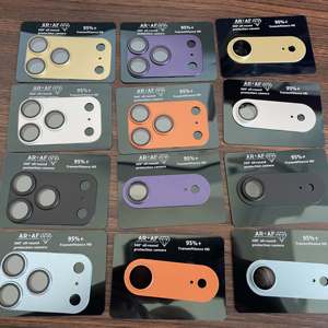 กระจกนิรภัย9H ปกป้องเลนส์กล้องเต็มหน้า<span class=keywords><strong>จอ</strong></span>สำหรับ <span class=keywords><strong>iPhone</strong></span> 17 PRO MAX ป้องกันการสแกนลายนิ้วมือ - Product Image 1