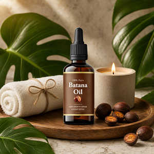 Aceite de Batana de Marca Privada, Suero para el Crecimiento del Cabello con Romero, Tratamiento Detox para el Cuero Cabelludo, Esencia Nutritiva Anticaída para Cabello Seco y Dañado - Product Image 1