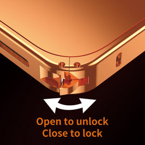 Coque de protection antichoc en métal pour iPhone 16, avec cadre en alliage d'aluminium et boucle hippocampe, compatible avec Apple 17 Pro Max - Product Image 5