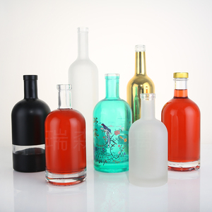 Chất lượng cao tùy chỉnh 100ml 200ml 375ml 500ml 750ml 1000ml Whisky <span class=keywords><strong>Vodka</strong></span> tinh thần chai trong kho - Product Image 2