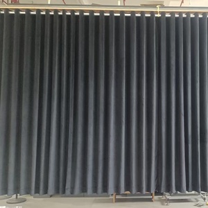 Trung Quốc nhà máy sân khấu sân khấu nền nhung vải chống cháy nhung rèm - Product Image 3