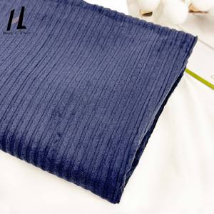 Grosir kain korduroi melar 98% katun 2% spandeks 6w celup korduroi untuk jaket kasual celana kain - Product Image 1