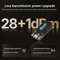 非标封装 LoRa32-Heltec V4 SX1262 ESP32 开发板，支持 WiFi 和 LoRaWAN 通信