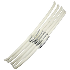 New Era Plastic Clothes Hanger Creamy White Hook Type Non-Slip No Marking For Home Bedroom Use - Product Image 2