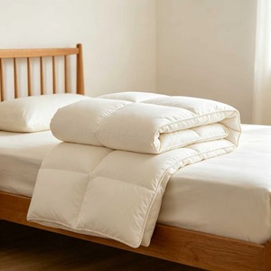 Couette en duvet de canard blanc ultra-douce, respirante, de qualité supérieure, pour une chaleur toute saison - Product Image 6