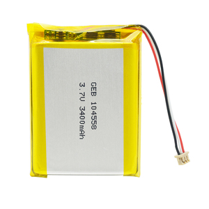 GEB battery rechargeable 104558 <span class=keywords><strong>3</strong></span>,7 V lithium polymer battery 3400mAh for phone mobile batteries refillable - Product Image 2