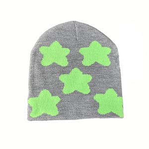 <span class=keywords><strong>Gorro</strong></span> de punto personalizado sin puño, gorros de punto a doble cara con logotipo bordado en jacquard, <span class=keywords><strong>gorro</strong></span> de punto personalizado para <span class=keywords><strong>hombre</strong></span> - Product Image 5