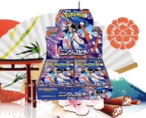 Boîte scellée, Carte Pokémon Version Japonaise M4 MEGA NinjaSpinner <span class=keywords><strong>Booster</strong></span> Box, Jouet de collection pour enfants - Product Image 1