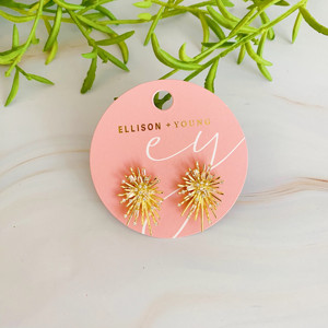 Pendientes de botón Shines Spreads - Product Image 5