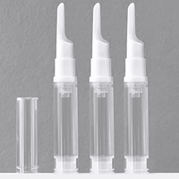 Flacon PET sans air pour soins des yeux 5ml/10ml/15ml Mini pompe à vide pour crème pour les yeux, sérum, shampoing, lotion et emballage de soins de la peau