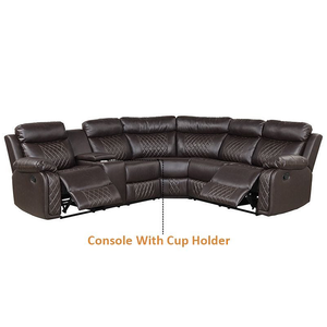 CY – causeuse d'angle électrique en cuir, ensemble de Chaise de salon étanche, mobilier automatique, canapé inclinable pour salon - Product Image 4