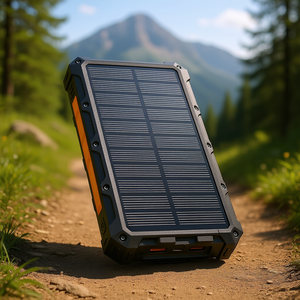 SolarPower Pro 20000mAh Chargeur solaire double USB MPPT portable pour l'extérieur, pour téléphones et tablettes avec mousqueton - Product Image 2