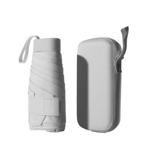 Modern Design Mini <b>Pocket</b> Custom Logo Small Size Portable Folding Rain Umbrella for Adults Hand-Open - Product Image 1