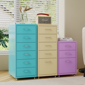 Vendita calda mobili per la casa soggiorno multifunzionale <span class=keywords><strong>sotto</strong></span> la scrivania Mobile in acciaio colorato 6 cassettiere - Product Image 6