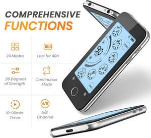 Nuevo dispositivo médico Electro máquina de acupuntura estimulador del nervio vago Tens masajeador para el cuello, espalda, alivio del dolor de brazo de pantorrilla - Product Image 3