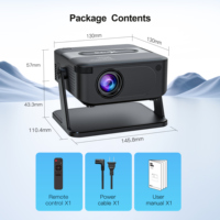 Projecteur XNANO HA109 Portable Intelligent WiFi Vidéo Home Cinéma 720p Micro Projecteur LED 4K Mini Vidéoprojecteur