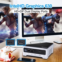 Ordinateur Gamer Hystou Core i7 7820HK 32 Go de RAM DDR4 Win10 Tour d'Ordinateur Horizontale Pas Cher