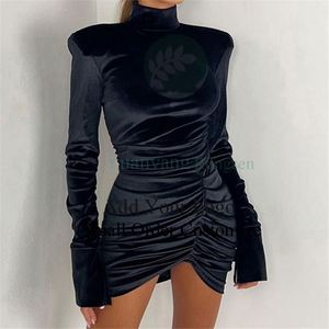 Tumblr Vestidos Cortos Elegantes Juveniles Negro Vestido Casual Negro Corto  Elegante Moda Femenina Verstil