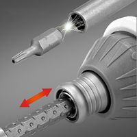 Destornillador telescópico 8 en 1 con trinquete, destornillador multibrocas, herramientas de reparación manual para electricistas, rotación de 180 grados