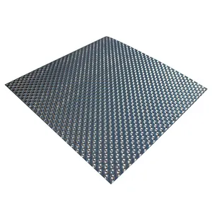 5052 O H112 0.2mm Bean Pattern Diamond Plate Tread Plate 0.063 X 48 X 96 Embossed Aluminum Sheet