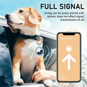 Funda protectora transparente para <span class=keywords><strong>Airtag</strong></span>, funda protectora para llavero, funda impermeable para <span class=keywords><strong>Airtag</strong></span> con logotipo impreso, paquete de 4 - Product Image 6