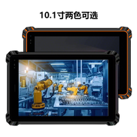 Tableta Industrial Intel de 10.1 Pulgadas con Cuatro Núcleos, Reconocimiento de Huellas Dactilares, Tableta Robusta N5100 8G+128G+WIFI/BT Windows 11