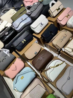 Tas tangan wanita kualitas tinggi grosir tas tangan wanita digunakan di Bale tas bermerek diskon tas tangan campuran Bale