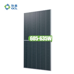 แผงโซลาร์เซลล์แบบโมโนคริสตัลไลน์สองหน้า N Type 600W 605W 610W 615W  กระจกสองชั้น  635 วัตต์ ระบบโซลาร์เซลล์สำหรับบ้าน GCL 600-635w - Product Image 2