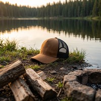 Gorras Trucker de Gamuza al por Mayor con Logotipo Personalizado, Gorra de Malla de 5 Paneles Transpirable para Viajes al Aire Libre, Golf, Senderismo, Protección Solar y Comodidad Superior