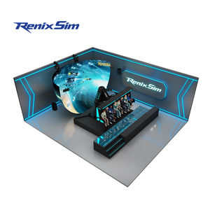 RenixSim Kubbe Uçan Sinema 360 Roller Coaster Simülatörü 5D Sanal Gerçeklik Hareketli Uçuş Simülatörü 3D Kubbe Tiyatrosu 12D Sinema - Product Image 6