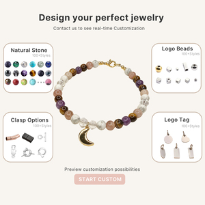 2026 Pet Healing Crystal Necklace Natural Pet Products Dog <b>Cat</b> Neck Collar Set Pet Accessories <b>Gift</b> - Product Image 6