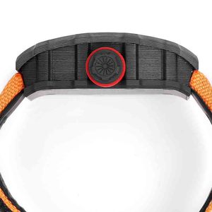 Reloj de Pulsera Mecánico de Cuerda Manual con Tourbillon Flotante en Forma de Barril de Carbono Completo 27-02, Cronógrafo Grand Prix para Hombre - Product Image 4