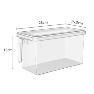 مقبض بلاستيكي شفاف ، مجمد حقن سميك ، ثلاجة آمنة ، حارس طازج للمطبخ ، فواكه وخضروات - Product Image 6