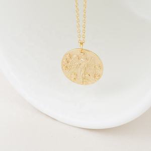 Daidan Coin <span class=keywords><strong>collana</strong></span> collane di gioielli <span class=keywords><strong>collana</strong></span> personalizzata in <span class=keywords><strong>argento</strong></span> con ciondolo <span class=keywords><strong>leone</strong></span> placcato oro 18 carati - Product Image 2