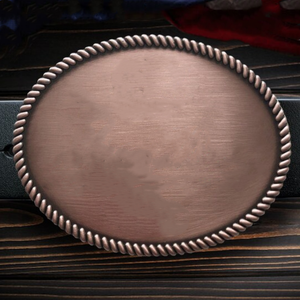 Boucle <span class=keywords><strong>de</strong></span> ceinture personnalisée en alliage <span class=keywords><strong>de</strong></span> zinc plaqué or antique, gravée sur mesure pour ceinture homme, accessoires <span class=keywords><strong>de</strong></span> cowboy, OEM ODM, vente en gros - Product Image 1