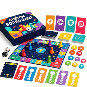 OEM Board Game Printing Factory Custom <b>Card</b> Game Manufacturer Party Juegos de mesa Supplier Production for Kids Adults - Product Image 1