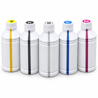Encre pigmentée à base d'eau DTF de 1000 ml pour l'impression par transfert thermique sur tissu de vêtement