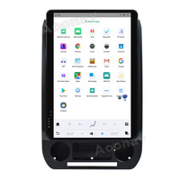 Lecteur multimédia Qualcomm à écran tactile Tesla de voiture 128GB pour Ford F150 2015-2020 autoradio Android 11 GPS Navigation Carplay unité