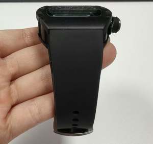 Reloj de Cuarzo de Aleación de 40 mm para Hombre, Diseño Negro de Fábrica, con Esfera de Agujas y Correa de Goma - Product Image 6