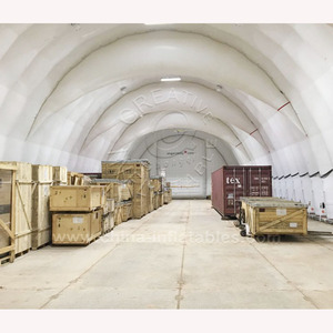 LGloo <span class=keywords><strong>Tente</strong></span> publicitaire mobile à structure <span class=keywords><strong>gonflable</strong></span> géante personnalisée sous la forme d'un hangar d'avion - Product Image 5