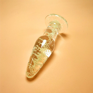 Masturbación Luminous Glass <span class=keywords><strong>Anal</strong></span> Wand Plug Juguetes sexuales para adultos Orgasm plug <span class=keywords><strong>Tapon</strong></span> <span class=keywords><strong>anal</strong></span> - Product Image 3